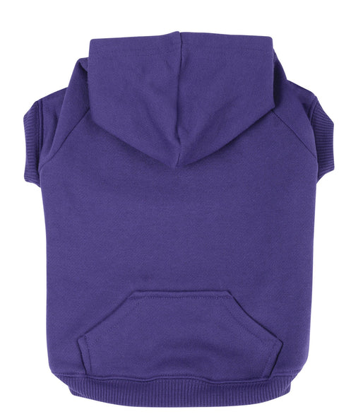Zack & Zoey Basic Hoodie for Dogs, 24" X-Large, Ultra Violet
