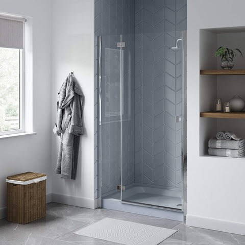 Voltaire 48 x 36 Single-Threshold, Right-Hand Drain, Shower Base in Grey