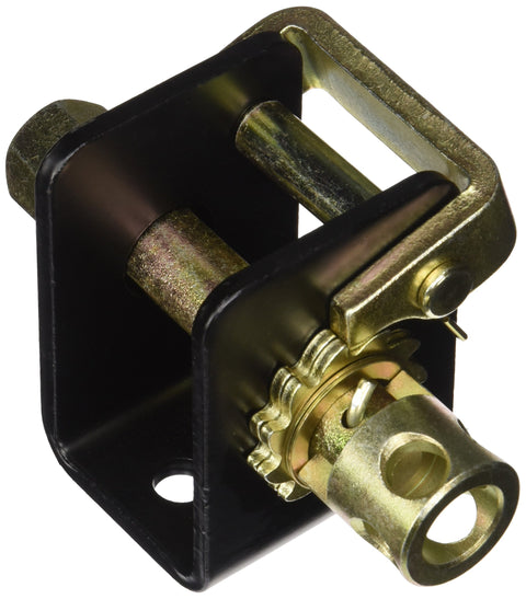 Buyers Products 5482100 Lashing Winch, Weight Limit 3,333 lbs, Weld or Bolt Application, 2 Inch Webbing for Cargo Control