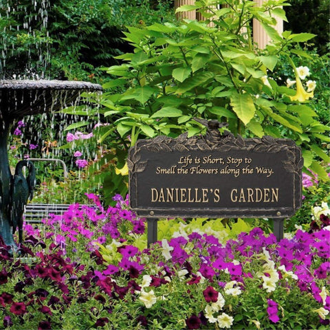 Butterfly Garden Plaque