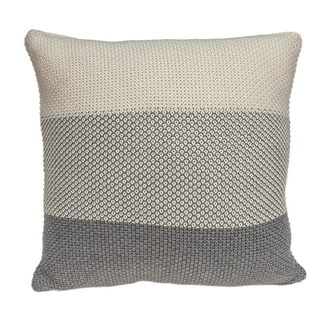 Parkland Collection Evo Beige 20" x 20" Throw Pillow