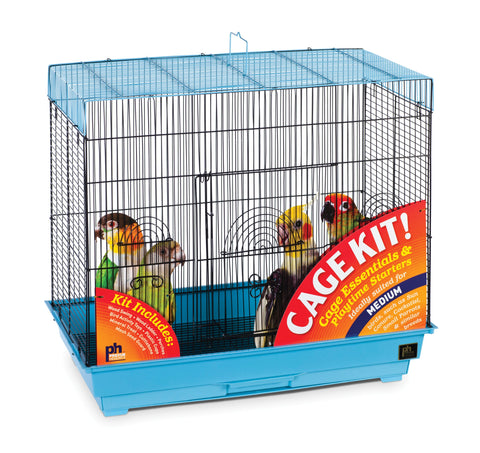 Prevue Pet Products 91340 Flight Bird Cage Kit Blue Small