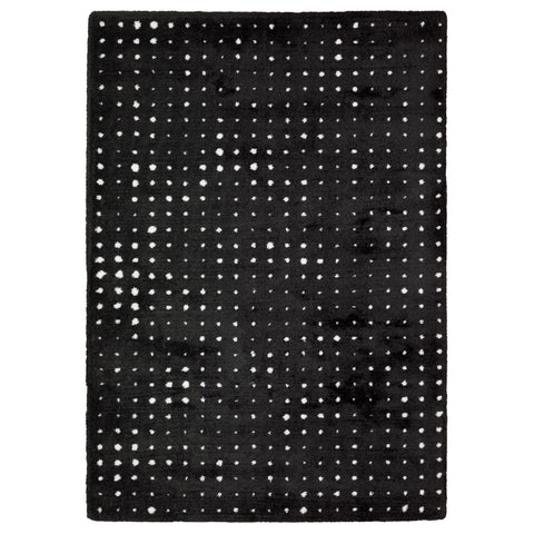 Oriental Weavers Galileo Area Rug - GAL04-2' x 3' - in Black/Ivory - Modern Industrial Style, Stain Resistant, Family and Pet Friendly, Entryway, Bathroom Accent Rug