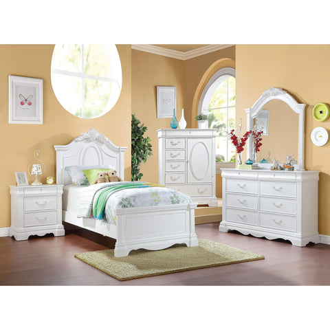 ACME Furniture Estrella Full Bed, White