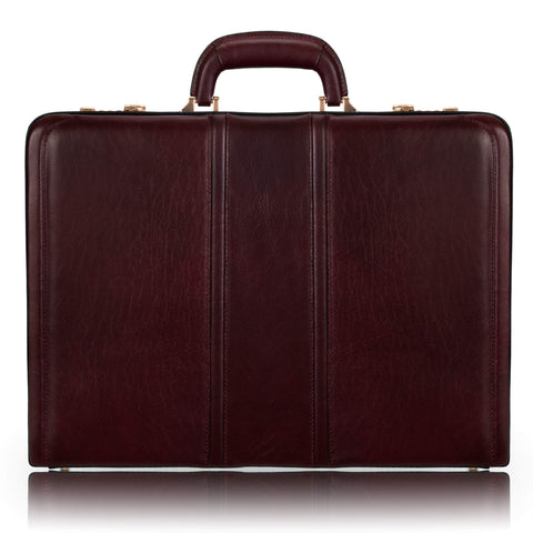 McKleinUSA DALEY, Leather 3.5" Attaché Briefcase