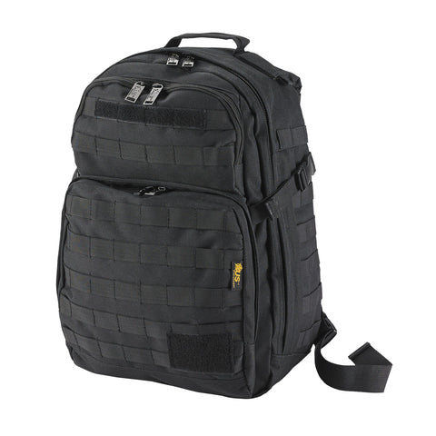 US PeaceKeeper Products - P20325 - Sentinel Backpack - Heavy-Duty Water-Resistant Fabric - Padded Straps - Hydration Compartment - Ventilated - Black