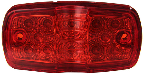 RoadPro RP1375RDL 4" x 2" Diamond Lens Double Bubble Sealed LED Light