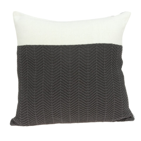 Parkland Collection Zoha Gray 20" x 20" Throw Pillow