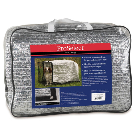 Pro Select Solar Crate Canopy, Protective Dog Crate Cover