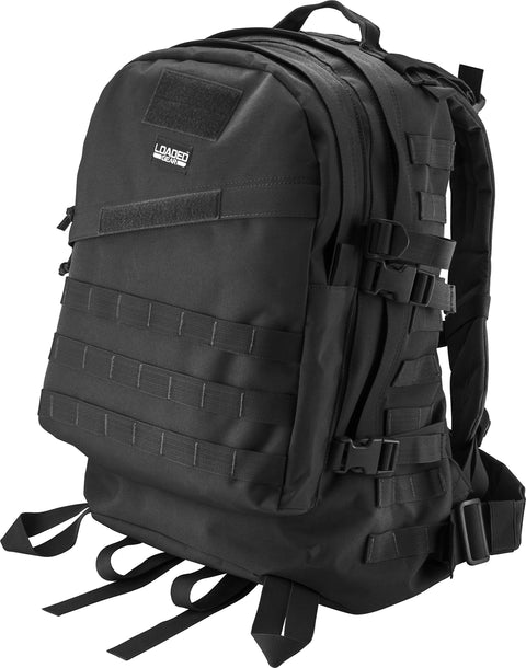 Barska Loaded Gear GX-200 Tactical Padded Backpack with Chest & Waist Belts, Sternum Strap, Velcro & MOLLE Attachments