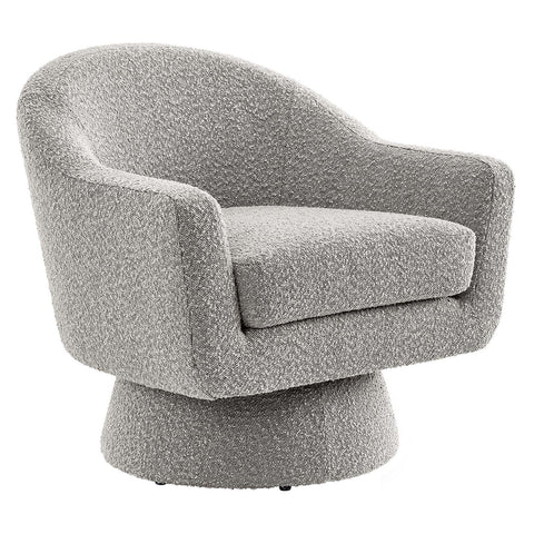 Modway EEI-6359-TAU Astral Boucle Fabric Swivel Chair, Taupe