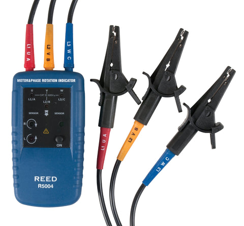 REED Instruments R5004 Motor Rotation / 3-Phase Tester