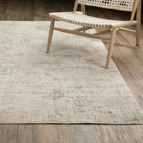 Oriental Weavers Soho Machine Woven Area Rug - SOH02-7'10" x 10'2" - in Beige/Grey - Contemporary Style Dining Room, Living Room, Family Room Rug