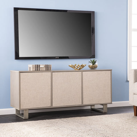 SEI Furniture Abston 3-Door Media Console
