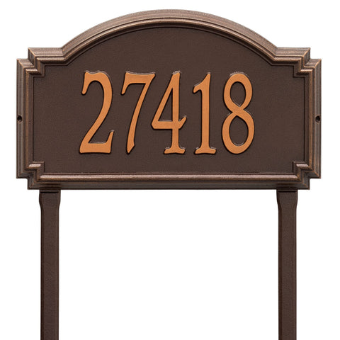 Whitehall Products 1296AC Williamsburg - Estate Lawn - One Line in Antique Copper