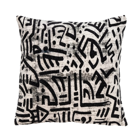 Parkland Collection Azar Transitional White Throw Pillow