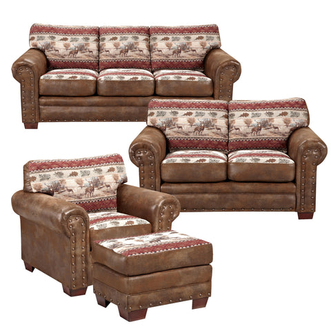 American Furniture Classics Model 8503-10 Sierra Lodge Sofa