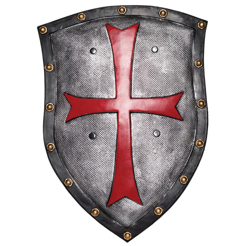 UNDERWRAPS Boys Medieval Foam Shield - Toy Shield for Men, Medieval Home Decor, Foam Weapons for Halloween, Kids Costume Accessories, Knight Cosplay Prop Shield