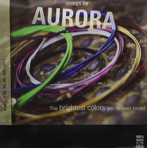 Aurora Bass Strings 5 Gauge Blue
