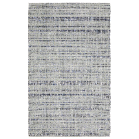 Oriental Weavers Circa Hand-Made Wool Blend Area Rug - CIR05-10' x 13' - in Grey/Blue - Modern Industrial Style, Hand-Made Wool Blend Rugs, Family, Dining, Living Room Rug