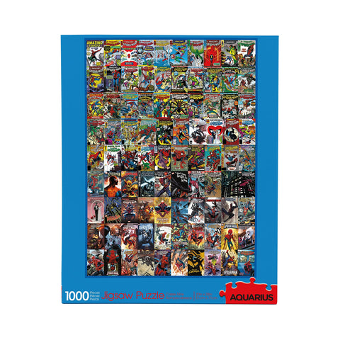 Aquarius Marvel Spider-Man Puzzle (1000 Piece Jigsaw Puzzle) - Glare Free - Precision Fit - Virtually No Puzzle Dust - Officially Licensed Merchandise & Collectibles - 20 x 28 Inches (65380)