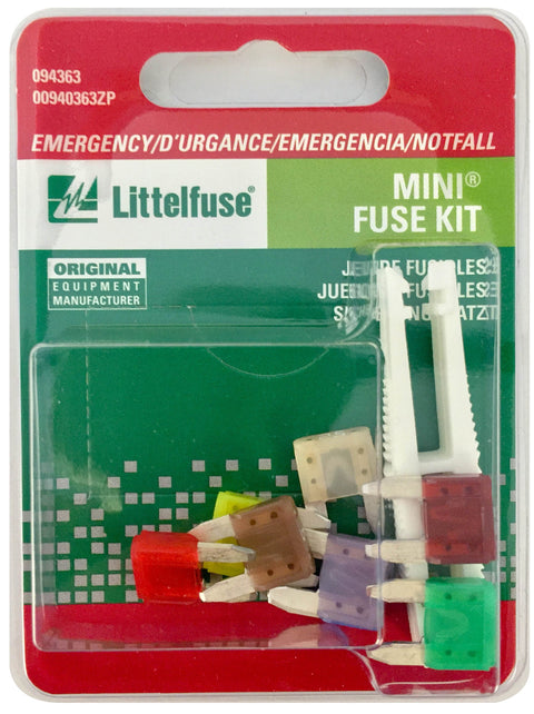 Littelfuse 094363 MINI Fuse Emergency Kit