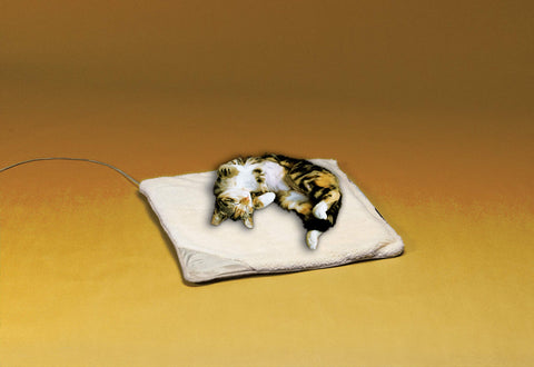 API® Heated Pet Bed | Self-Warming Bed for Dogs or Cats | Machine Washable Electric Pet Mat with Anti-Chew Cord | Made in USA (Small, 1, Count)