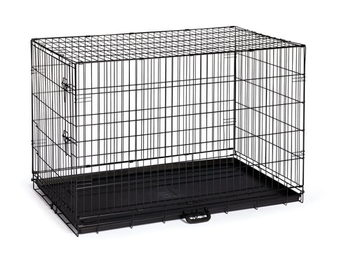 Prevue Pet Products Home On-The-Go Single Door Dog Crate E435, X-Large, Black, Collapsible, 49-1/2-inch Long, 29-3/8-inch Wide and 32-1/4-inch High