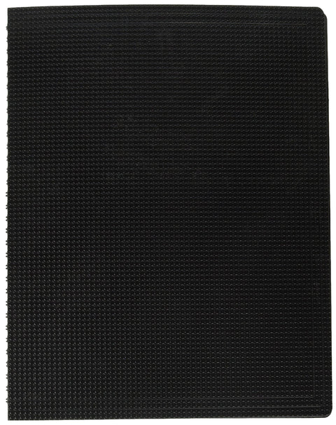 Blueline Duraflex Poly Notebook, Black, 11 x 8.5 inches, 160 Pages (B41.81)