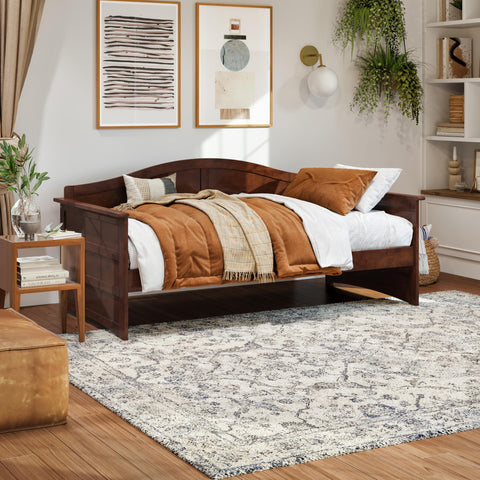 AFI, Acadia Wood Daybed Frame, Twin, Walnut (Brown)