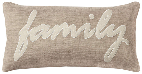 Rizzy Home | T09960 | Cover Only Decorative Pillow | 11"x21" Brown/Neutral/