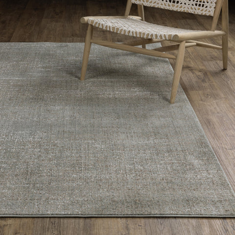 Oriental Weavers Mallory Area Rug - MAL01-7'10" x 10'10" - in Grey/Blue - Contemporary Style, Stain Resistant, Family and Pet Friendly, Dining, Living Room Rug