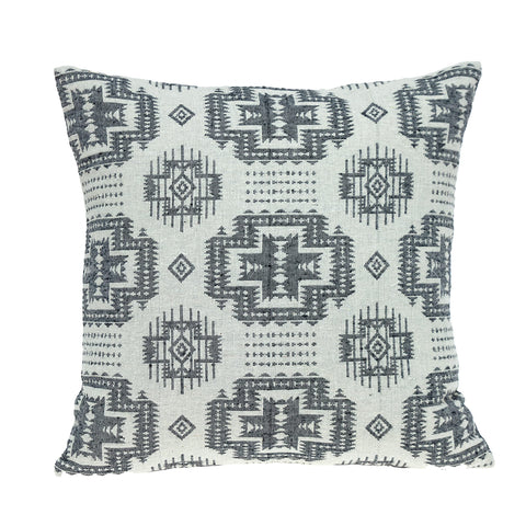 Parkland Collection Sima Transitional Beige 16" x 16" Throw Pillow
