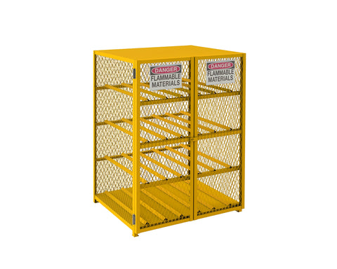Durham EGCC12-SC-50Horizontal Gas Cylinder Cabinet, Cap. 12