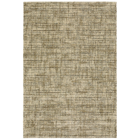 Oriental Weavers Astor Area Rug - 1449M - 9'10" x 12'10" - in Beige/Brown - Modern Abstract Style, Stain Resistant, Family and Pet Friendly, Family, Dining, Living Room Rug
