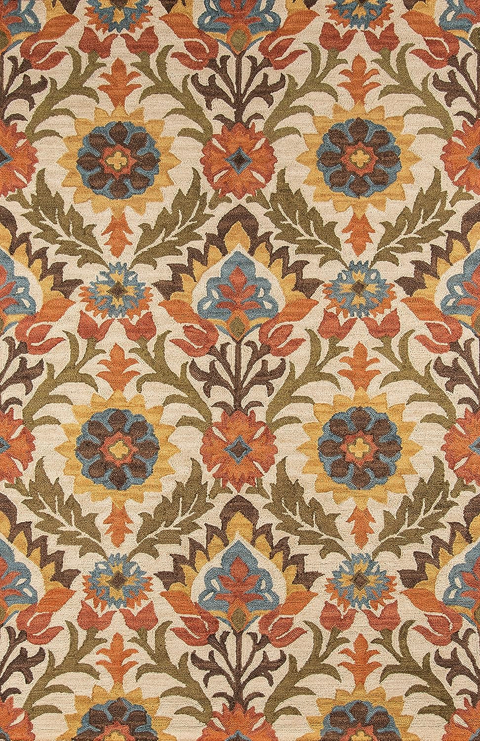 Momeni Rugs TANGITAN-9GLD7696 Tangier Collection  100 Wool Hand Tufted Tip Sheared Transitional Area Rug  76 x 96  Gold