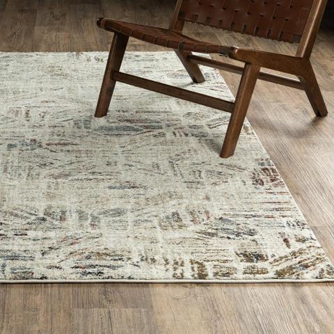 Oriental Weavers Row Gemma GEM08-9'10" x 12'6" Area Rug - in Beige/Multi - Modern, Contemporary, Living Room, Family Room, Dining Room, Bed Room Area Rug