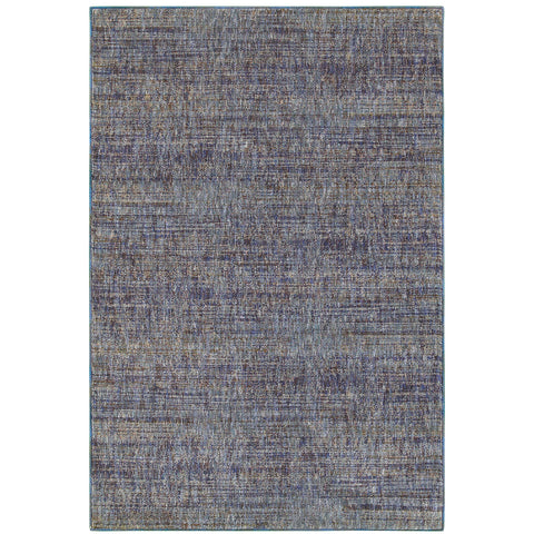 Oriental Weavers Atlas Area Rug - 8033F - 7'10" x 10'10" - in Purple/Grey - Soft Modern Style Area Rug, Stain Resistant, Family and Pet Friendly, Dining, Living Room Rug