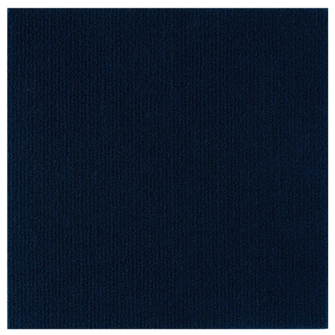 Nexus Self Adhesive 12-Inch Carpet Floor Tiles, 12 Tiles - 12" x 12", Navy Blue - Peel & Stick, DIY Flooring for Kitchen, Dining Room, Bedrooms & Bathrooms by Achim Home Decor