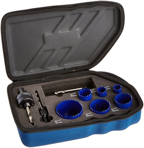 Irwin Tools Irwin Industrial Tools 3073002 Plumbers Hole Saw Kit, 9-Piece