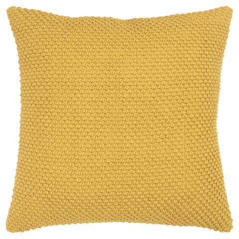 Rizzy Home 20" x 20" Cotton Pillow Cover in Yellow