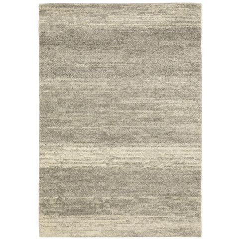 Oriental Weavers Astor Area Rug - 5572E - 9'10" x 12'10" - in Grey/Beige - Modern Style, Stain Resistant, Family and Pet Friendly, Family, Dining, Living Room Rug