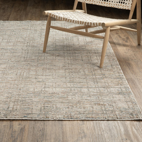 Oriental Weavers Soho Machine Woven Area Rug - SOH05-5'3" x 7'10" - in Beige/Multi - Contemporary Style Bedroom, Bathroom, Entryway, Kitchen Rug