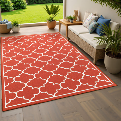 Oriental Weavers Meridian Area Rug, 2' x 3', Red/Ivory
