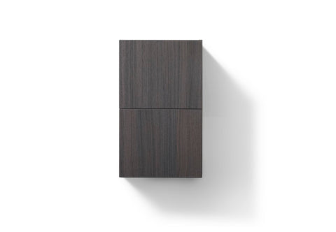 Bliss 14" Wide by 24" High Linen Side Cabinet With One Door in Gray Oak Finish