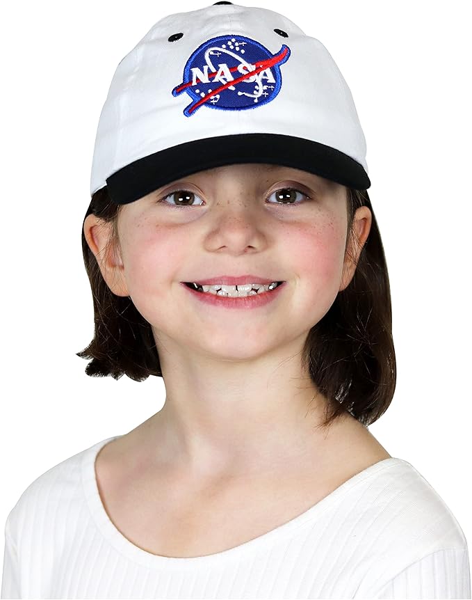 Jr. Astronaut Cap (Black & White)