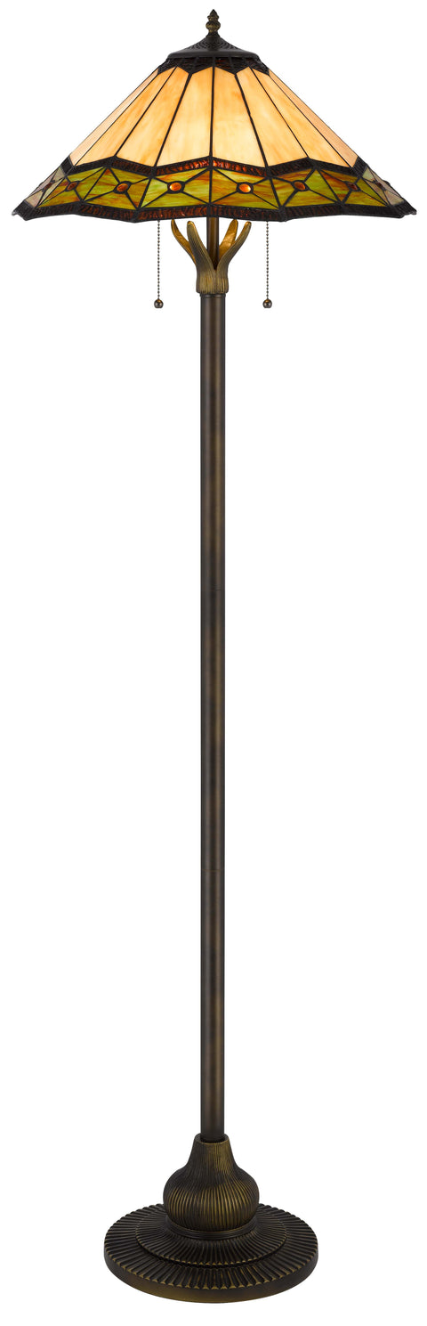 60W x 2 Armscroft tiffany floor lamp