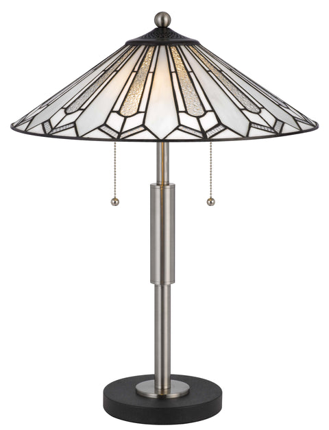 60W x 2 Muirfield tiffany table lamp