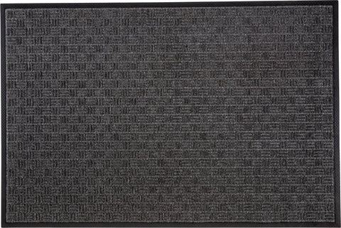 Doortex® Ribmat Entrance Mat, Charcoal - 36" x 60"