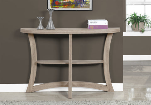 Accent Table, Console, Entryway, Narrow, Sofa, Living Room, Bedroom, Brown Laminate, Contemporary, Modern